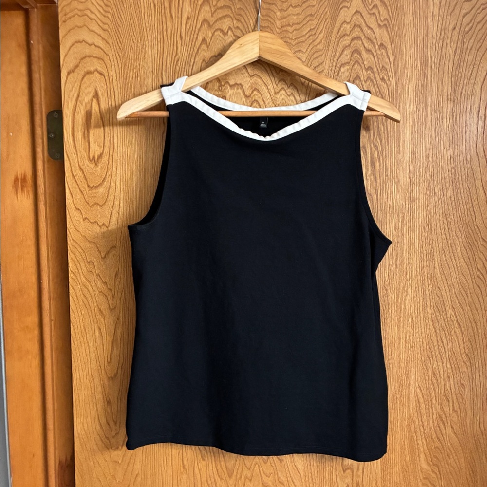 🖤Talbots Black Tank Top Sleeveless Fitted